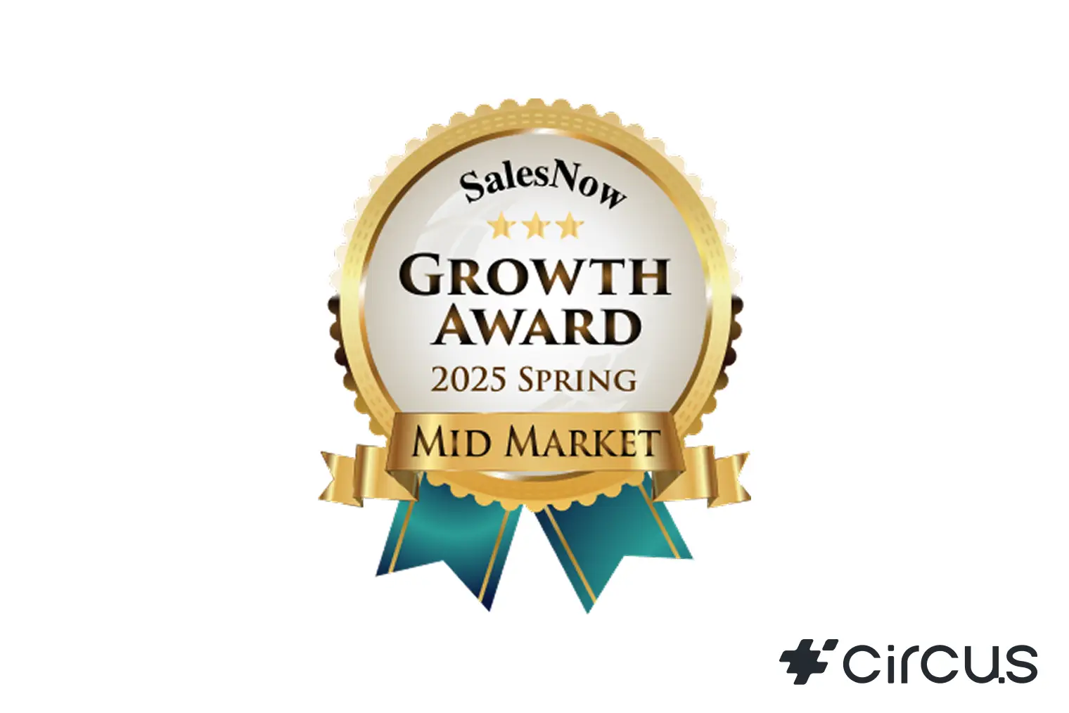 SalesNow Growth Award 2025 SpringのMID MARKETで表彰バッジを受賞